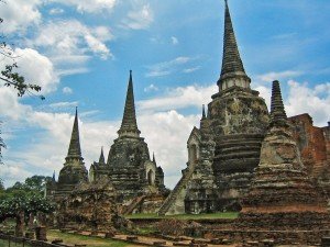 Temple de la province d'Ayutthaya