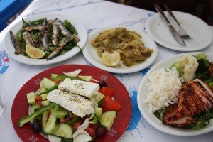 repas grecque